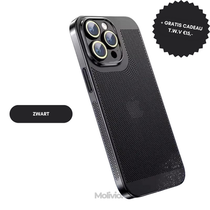 MOLIVIO | Verkoelend iPhone Hoesje | 1+1 Gratis