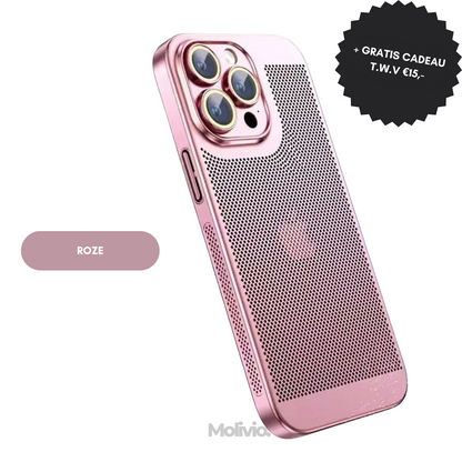 MOLIVIO | Verkoelend iPhone Hoesje | 1+1 Gratis