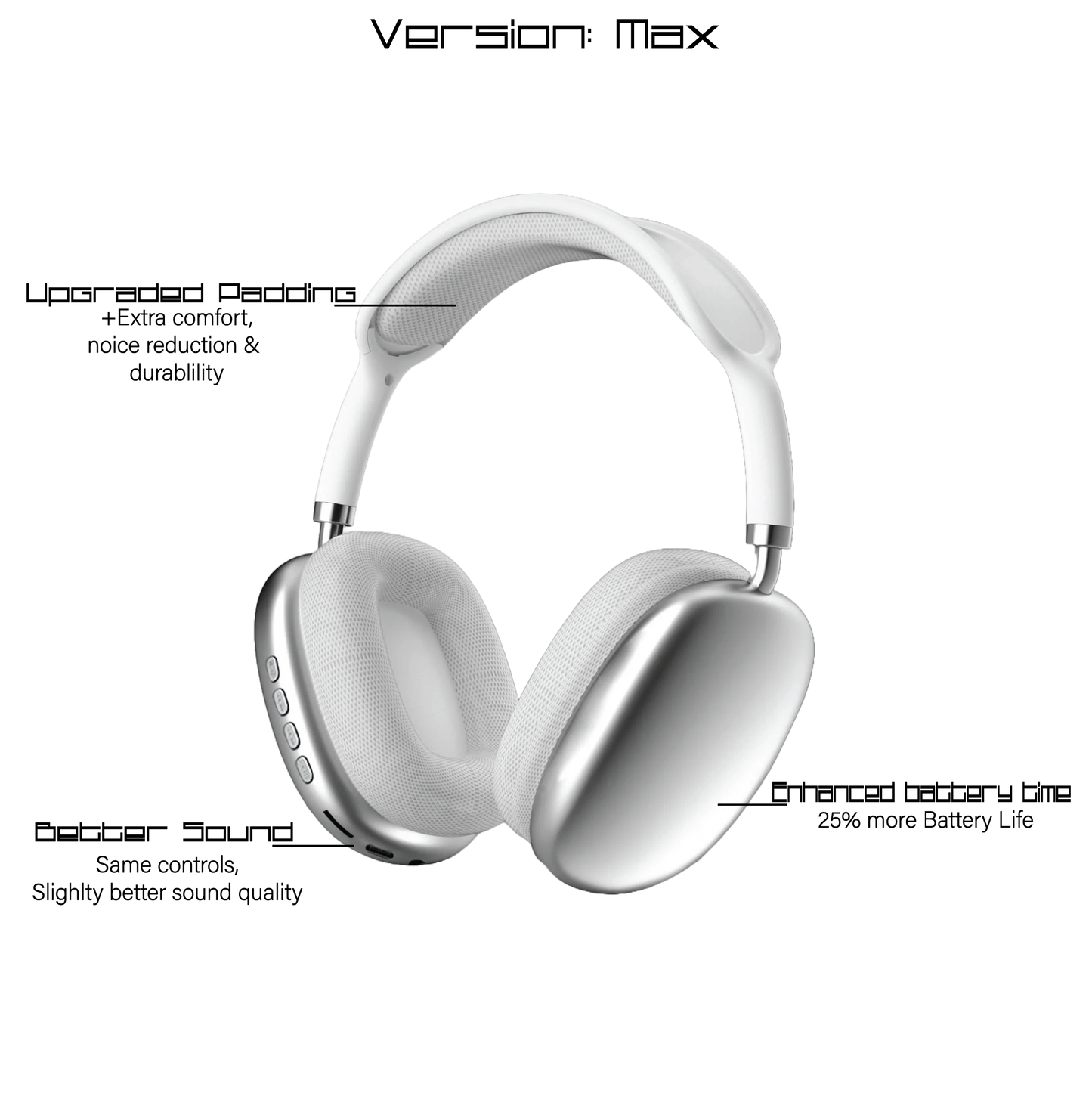 MOLIVIO | Noise Cancelling Koptelefoon | 50% Korting